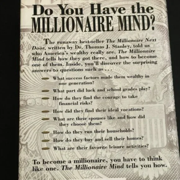 The Millionaire Mind | by Thomas J. Stanley, Ph.D. - Picture 2 of 3